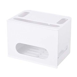 Router Storage Organizer Box Drawer Type Cable Management Box Organizer Hides Power Strips And Cords