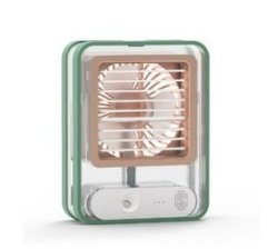 Psm Portable Air Cooler Humidifier USB Desktop - Green
