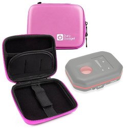 Duragadget Pink Rigid Eva Carry Case - Compatible With The Hauppauge HD Pvr Rocket