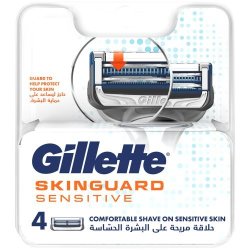 Gillette Skinguard Sensitive Manual Cartridges 4 Cartridges