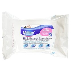 Milton 2 Antibacterial Surface Wipes 30