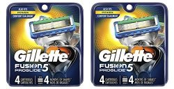 Gillette Fusion Proglide Power Mens Razor Blade Refills 4 Cartridge Pack Of 2