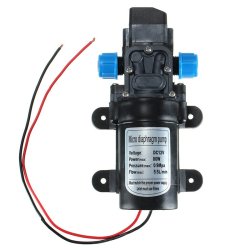 Dc12v 80w 0142 Motor 5.5l min High Pressure Diaphragm Water Self Priming Pump
