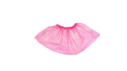 Disposable Plastic Shoe Covers - Pink - 100S
