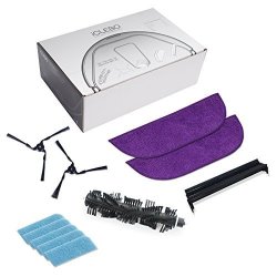 Iclebo Replenishment Part Kit Includes Brushes And Filters For Iclebo Robot Vacuum Cleaners Models Alpha Arte Pop EX300 And EX500
