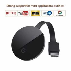 Saiwill Miracast Wireless Display Receiver 1080P HDMI Wifi Media Streamer Adapter Support Chromecast Youtube Netflix Hulu Plus Airplay Dlna Tv Stick For Android mac ios windows