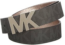 MICHAEL Michael Kors Belt With Mk Logo Plaque