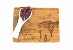 Krezy Case Wooden Cutting Board Bride Gift Bridal Shower Gifts Kitchen Decor- Wedding Gifts For The Couple -cutting Board For Newly Merried