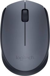 Logitech M170 1000DPI Smooth Optical Tracking Wireless Optical Mouse - Grey 910-004642