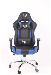 Rogueware B-3709 Racer Series Black blue Gaming Chair