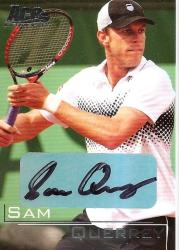 Sam Querrey - Ace Authentic 2011 - Genuine "autograph" Card