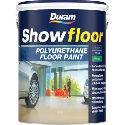 Polyurethane Floor Paint Duram Showfloor Slate 5L