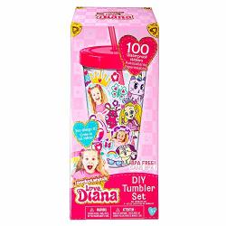 56221 Design Your Own Tumbler with Love Diana DIY Sticker Tumbler - 