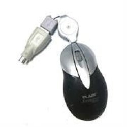 Geeko Black silver USB MINI Optical Mouse Retail Box 1 Year Limited Warranty