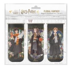 Harry Potter: Floral Fantasy Magnetic Bookmark Set - Insight Editions