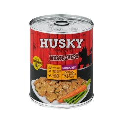 Husky Purina Homestyle Chicken & Vegetable - Dog Food Can 775g