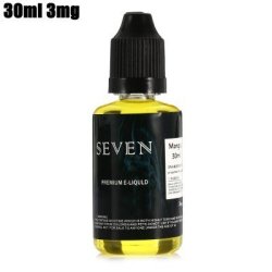 Seven Mango Flavor E-liquid E Cigarette E-juice - 30ML 3MG Transparent