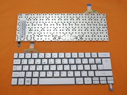 Acer Aspire S7-391 S7-392S MP-13C63U4J442 No Frame Laptop Keyboard Silver