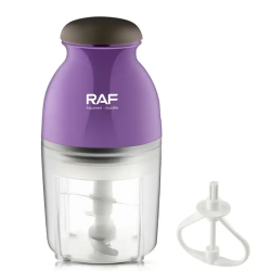 RAF 2 In 1 250W 1L Electric Food Chopper Grinder For Fruit And Vegetable