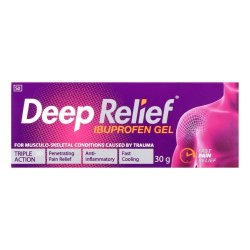 Deep Relief Ibuprofen Gel 30G