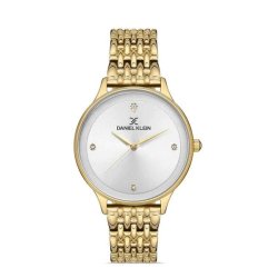 White Dial Gold Woman's Watch DK113044-2