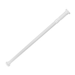 Sliding Glass Door Security Bar White Color - Feel Safe At Home With This Adjustable Home Security Bar 7 8" Dia. X 23" To 40" 1-PACK