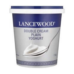 Double Cream Plain Yoghurt 1KG