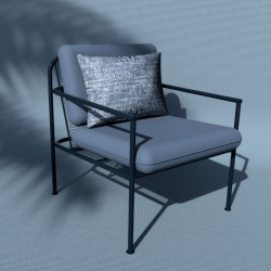 Outdoor Akaya Lounge Chair - Ocean Colourway