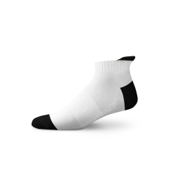 Classic Tab White Socks - Small