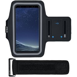 I2 Gear Armband Case For Samsung Galaxy S8 Iphone X - Black Matte