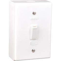 Switch Wall Lesco 1 Lever 1 Way 2X4 White