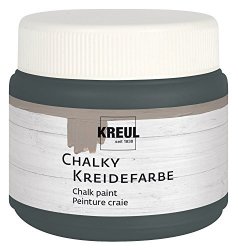 Kreul 75322CHALKY Chalk Paint 150MLVOLCANIC Grey