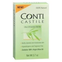 Conti Olive Oil Castile Bar Soap 3.7 Oz