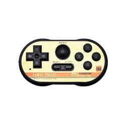Sakd MINI Handheld Game Console Game Player Classic Built In 20 8-BITS Nes Games Retro Video Game Console Tv Av Output Game Controller Black