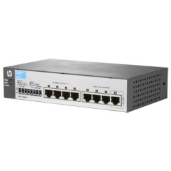HP Switch 1810-8 V2 7 10 100 Ports + 1 100 1000 Autosensing Port Fixed Desktop Layer2 Web Managed Lifetime Warranty