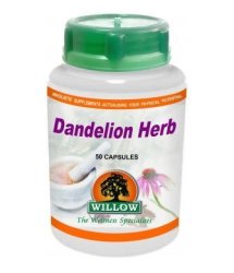 Willow - Dandelion Herb 50 Capsules