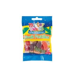 Mister Sweet - Sweets - Fruit Pastilles - Fruit Flavoured Gums - 50G