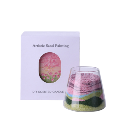 Diy Sand Painting Scented Candle Hilton