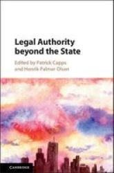 Legal Authority Beyond The State Hardcover