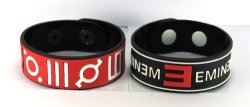 30 Seconds To Mars Eminem 2PCS New Bracelet Wristband 2X 2A5