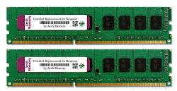 Arch Memory 8 Gb 2 X 4 Gb 240-PIN DDR3 Udimmstd Height 30MM Replacement For KVR1333D3N9HK2 8G Anti-static Gloves Included