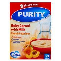 Baby Cereal With Milk - Peach & Apricot 24X200G