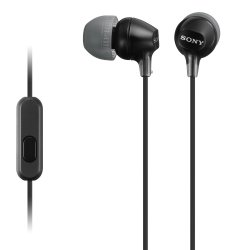Sony Inear Earphone With MIC For Iphone Android Blackberry - Black
