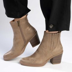 Karen Ankle Boot - Bronze - 9