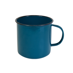 CoLor Enamel Mug 12CM Dark Blue fuchsia - 12CM Dark Blue
