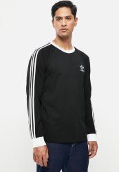 Adidas Original 3-STRIPES Long Sleeve T-Shirt - Black
