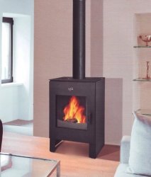 Godin Chevannes 13 Kw Freestanding Fireplace Black