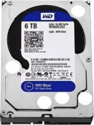 Western Digital Blue WD60EZRZ 3.5 Internal Hard Drive 6TB Sata III