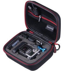 Smatree Smacase G75 - Small Gopro Case For Gopro Hero 4 3+ 3 2 1 & Accessories