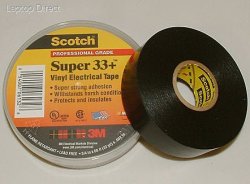 3M Scotch Super 33 Premium Vinyl Electrical Tape 20 Meters 19mm Wide Uv Resistant